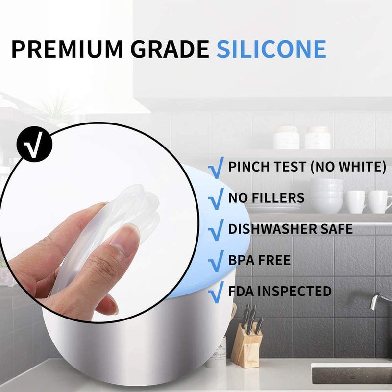 ZoneFly Original Sealing Ring for 6 Qt Power Cooker - Replacement Silicone Gasket Seal Rings for 6 Quart Power Pressure Cooker PPC770 PCXL-PRO6, PC-TRI6, PPC771, PRO, WAL1,WAL2 Accessories Parts 2-Pack - Image 4